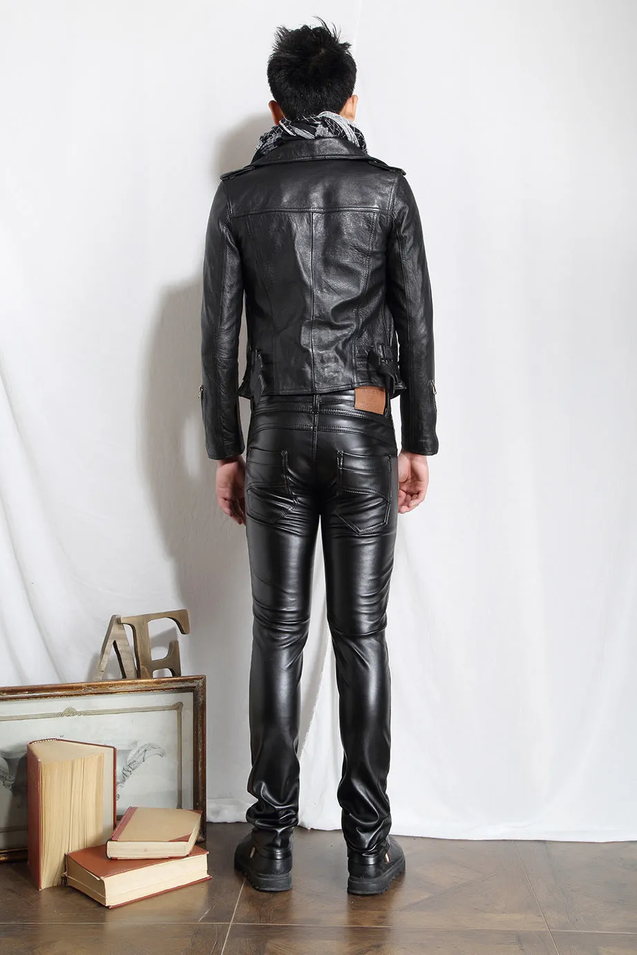 Men's Modern Comfortable Leather Pants