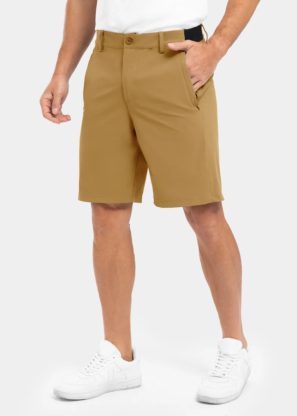Men's Stretch Quick Dry Casual Work Golf Shorts
