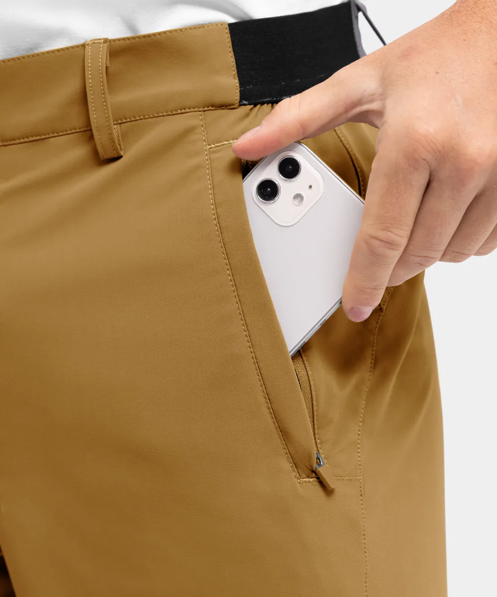 Men's Stretch Quick Dry Casual Work Golf Shorts