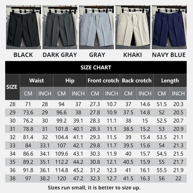 Men's Stretch Quick Dry Casual Work Golf Shorts