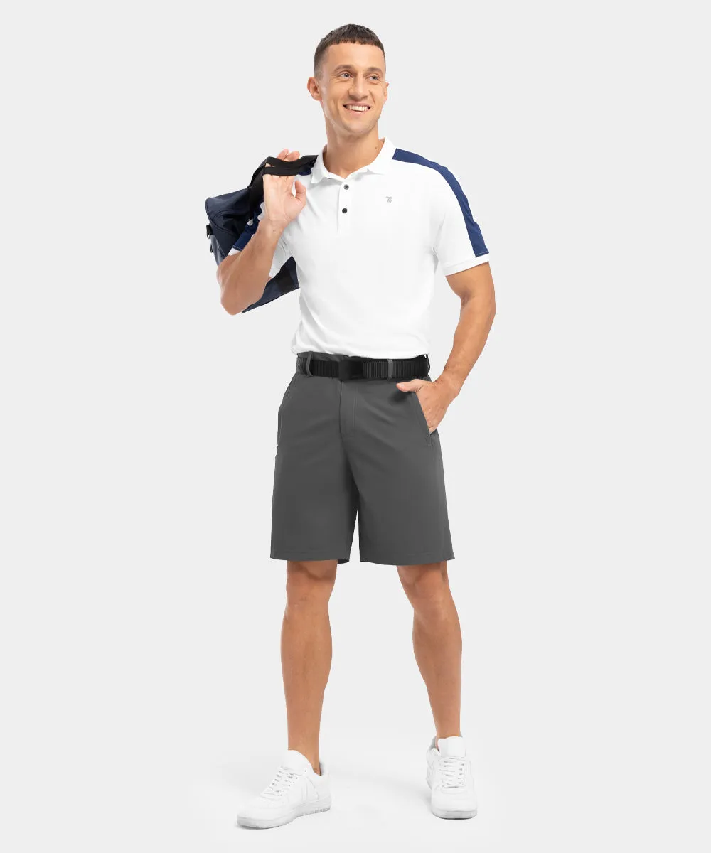 Men's Stretch Quick Dry Casual Work Golf Shorts