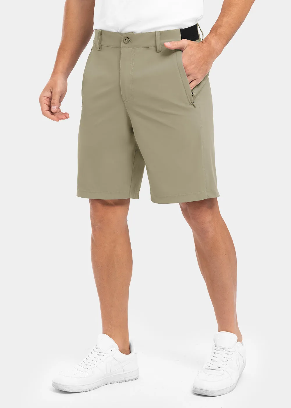 Men's Stretch Quick Dry Casual Work Golf Shorts