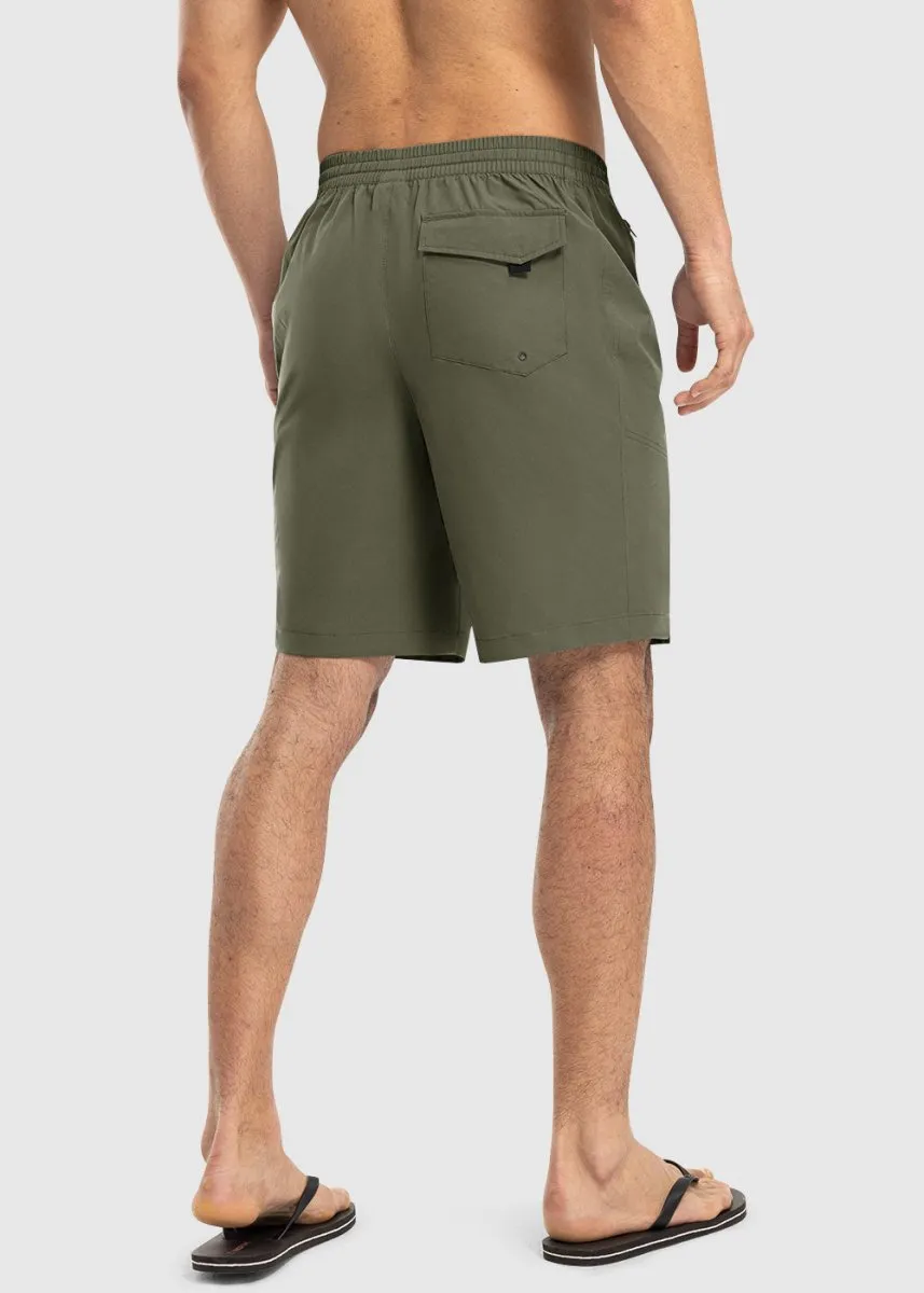 Men's UPF50  Quick Dry Swim Board Shorts