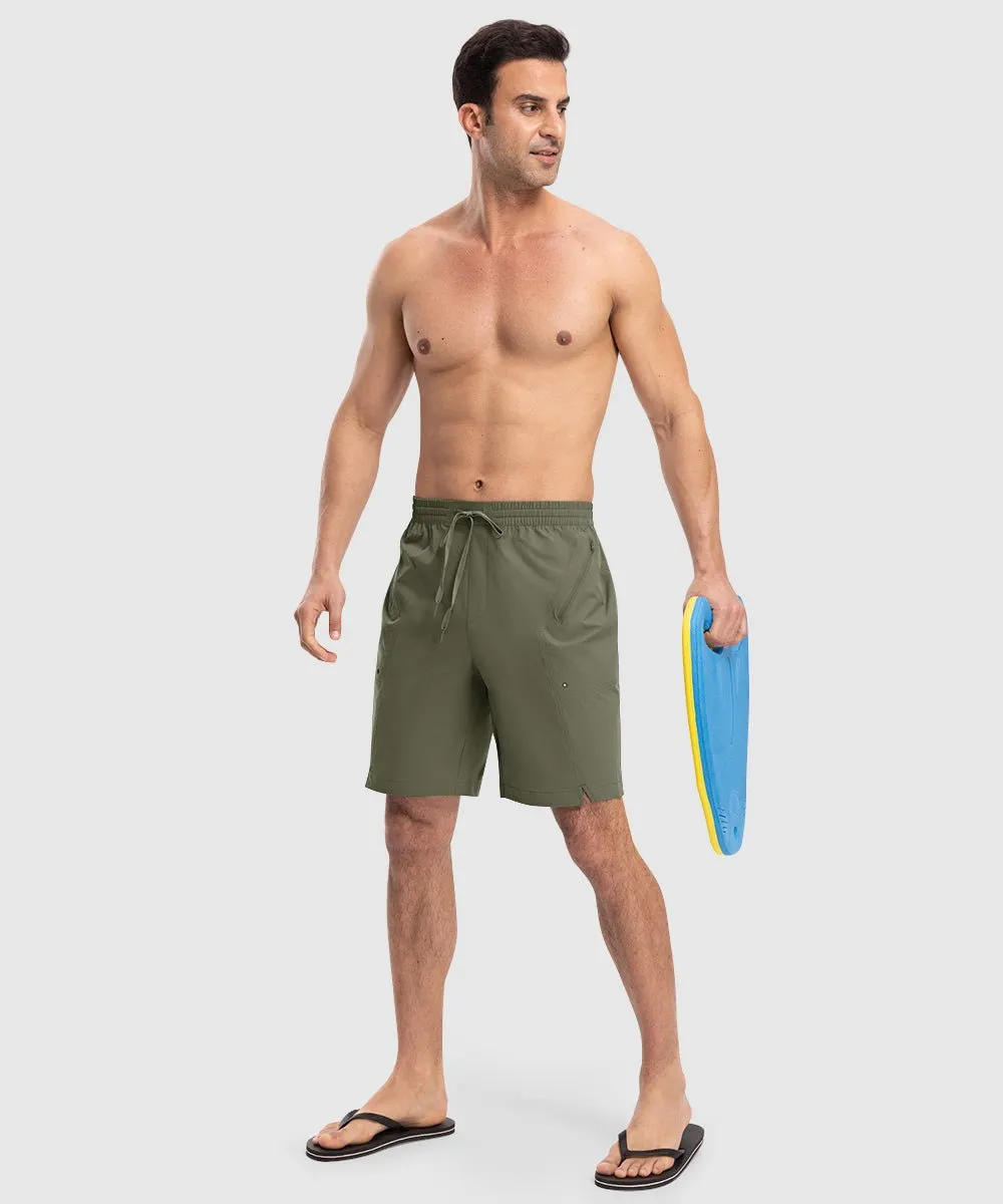 Men's UPF50  Quick Dry Swim Board Shorts