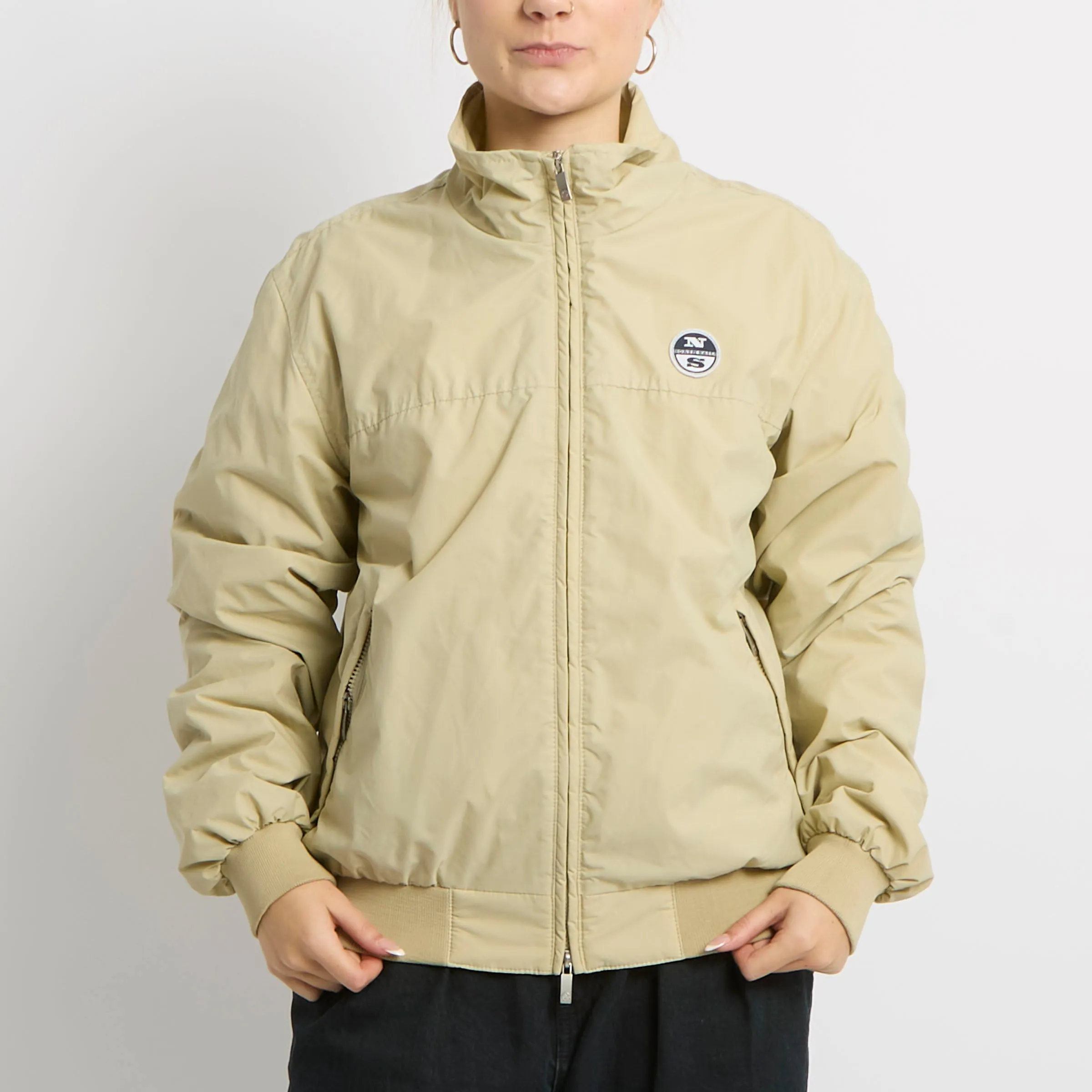 North Sails Turtle Neck Lightweight Jacket - UK 12
