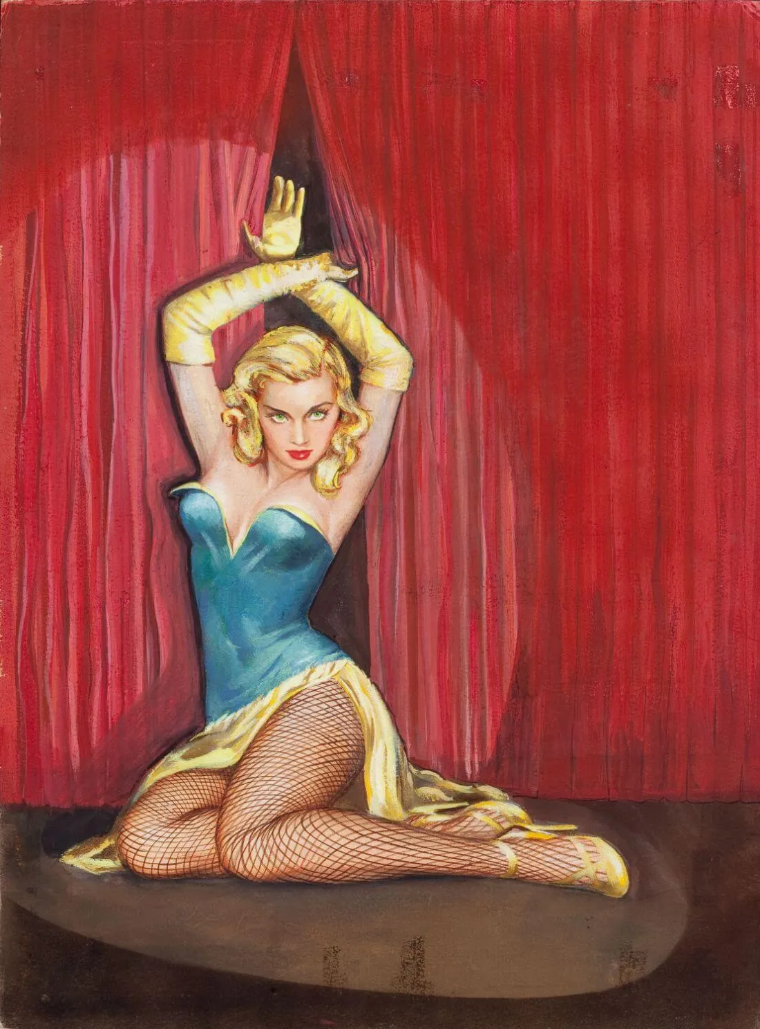 Of G Strings and Strippers - Wil Hulsey - Pulp Art Cover