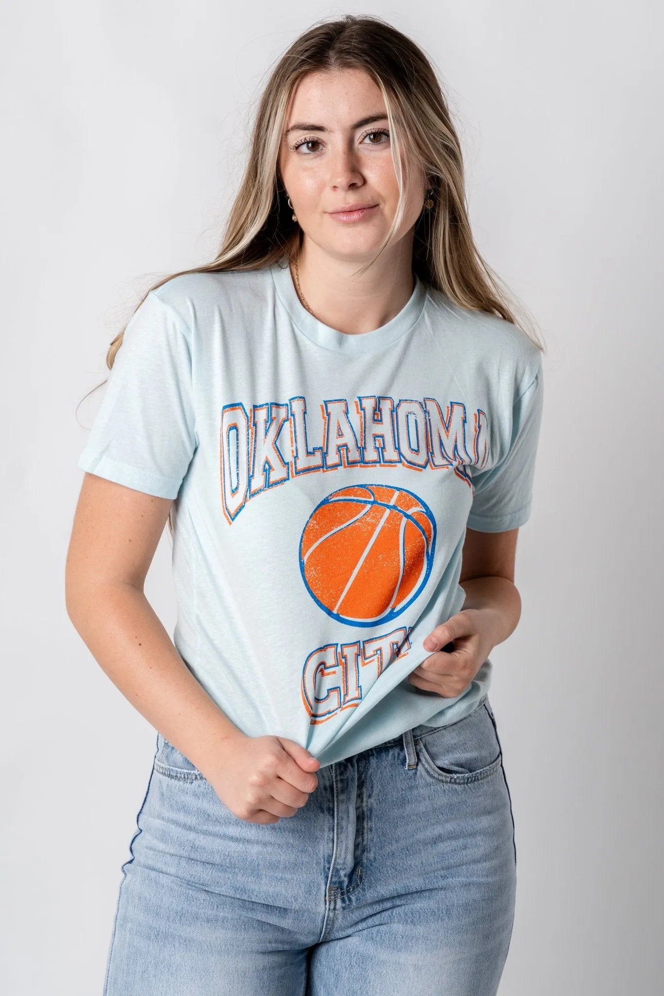 OKC Wonka unisex t-shirt light blue