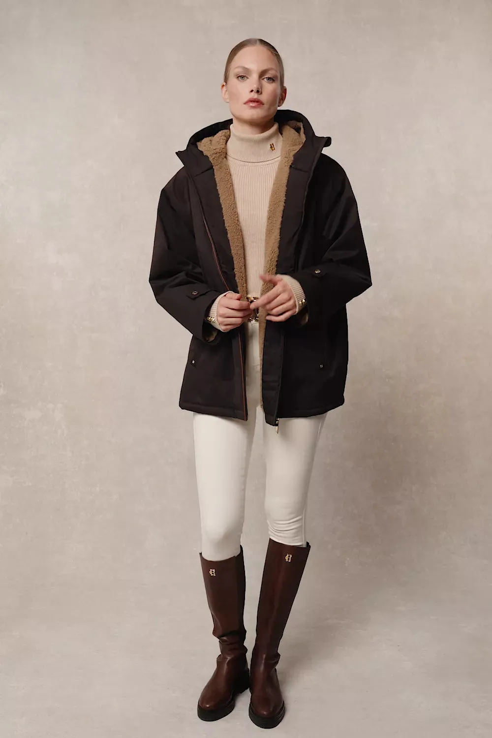 One-Size Waterproof Jacket (Chocolate)