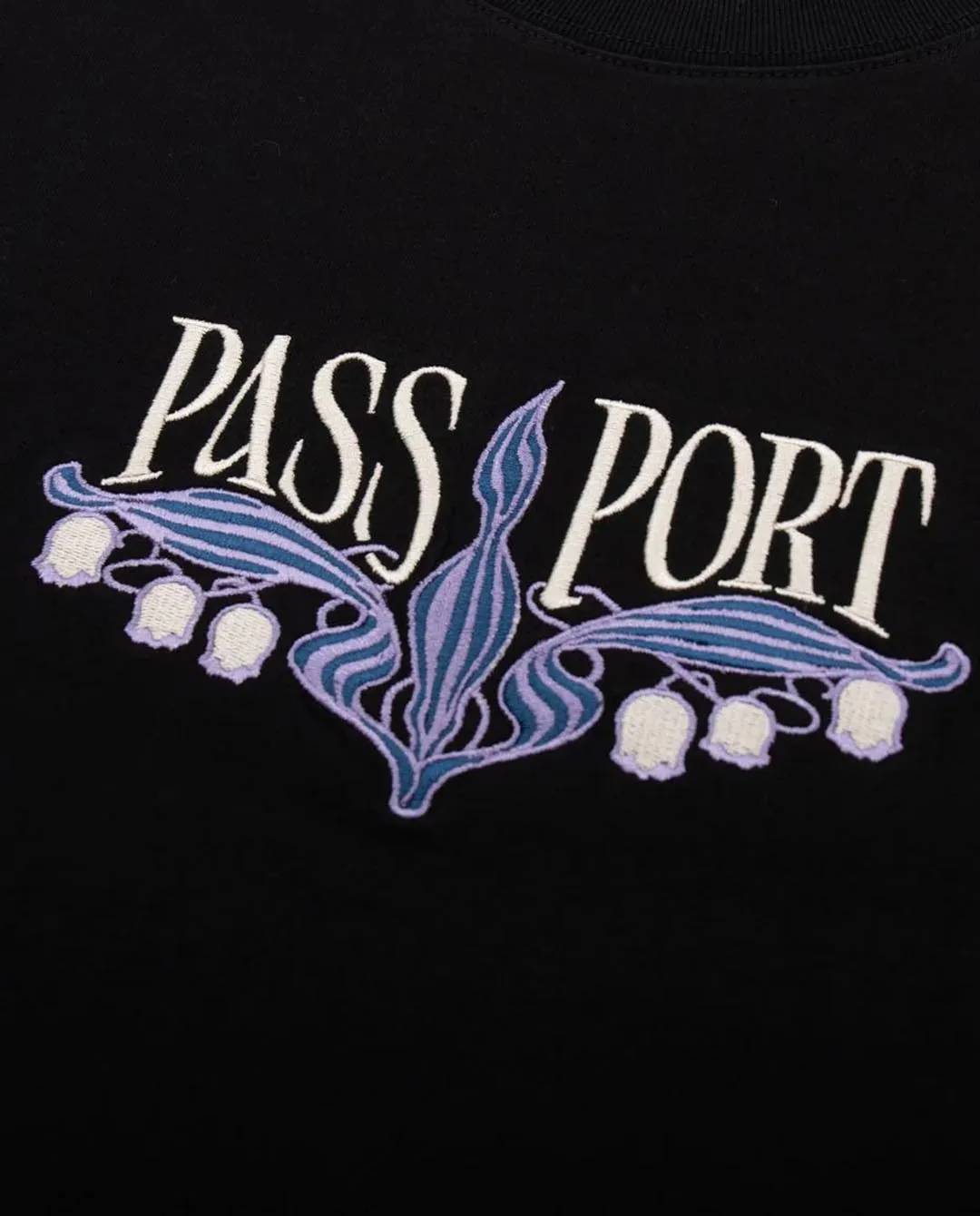 Passport - Lily of the Valley T-Shirt - Black
