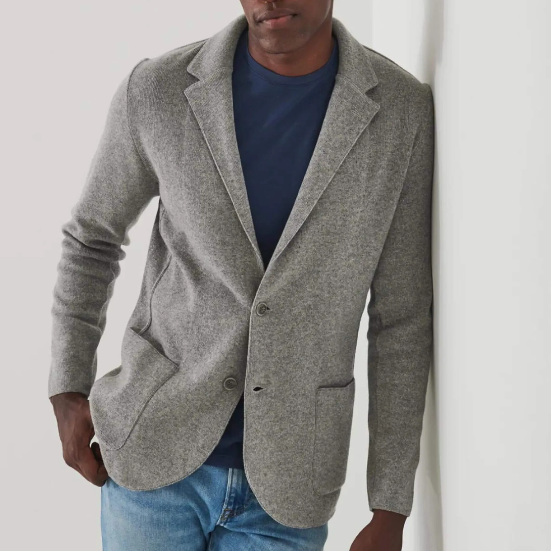Patrick Assaraf Eco-Cashmere Sweater Jacket