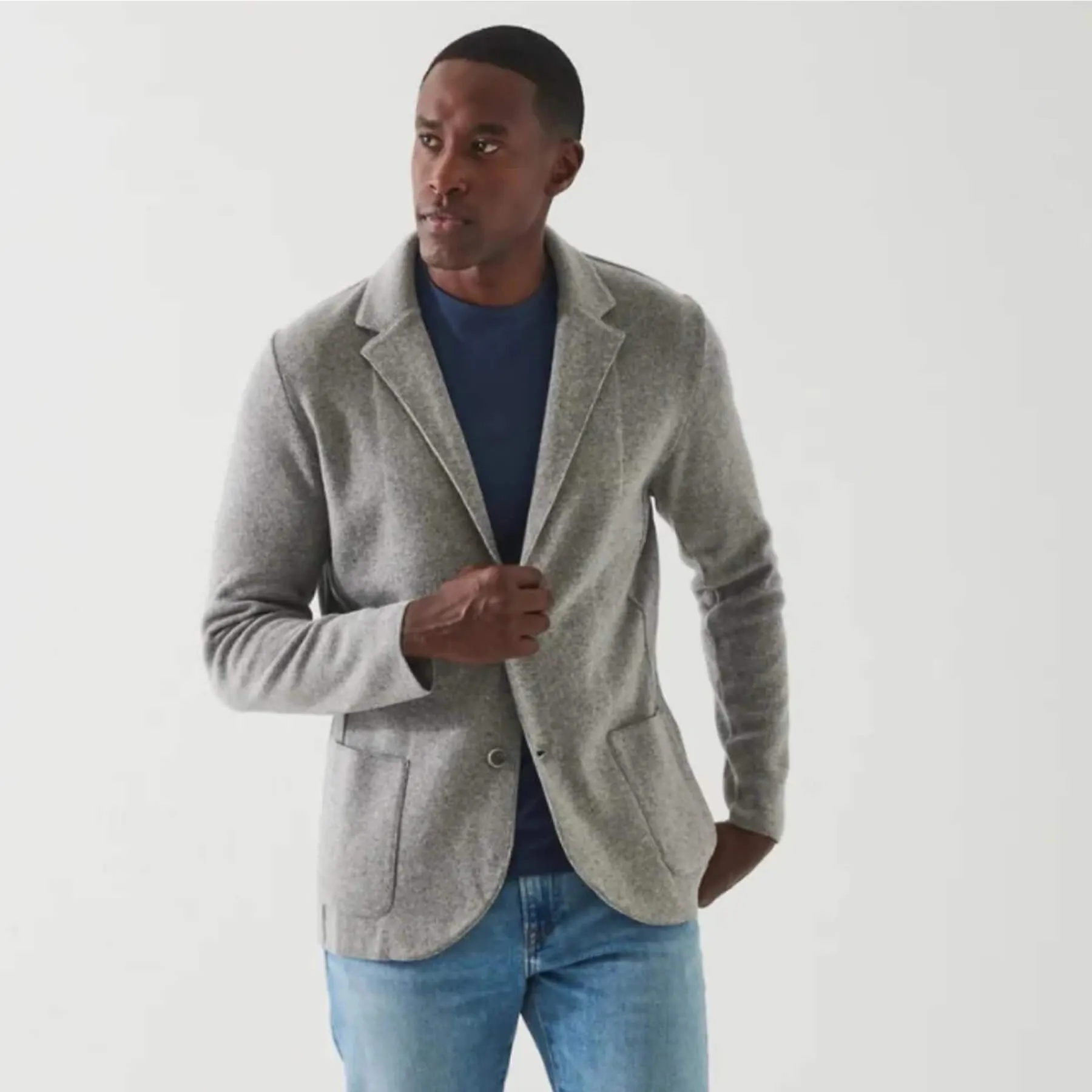 Patrick Assaraf Eco-Cashmere Sweater Jacket