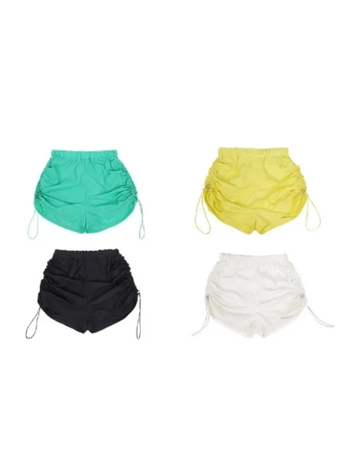 Quick Dry Side Gather Shorts　X2364