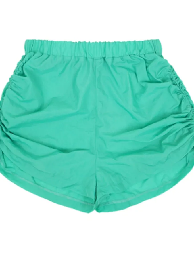 Quick Dry Side Gather Shorts　X2364
