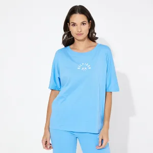 Relaxed Graphic C-Nk Tee