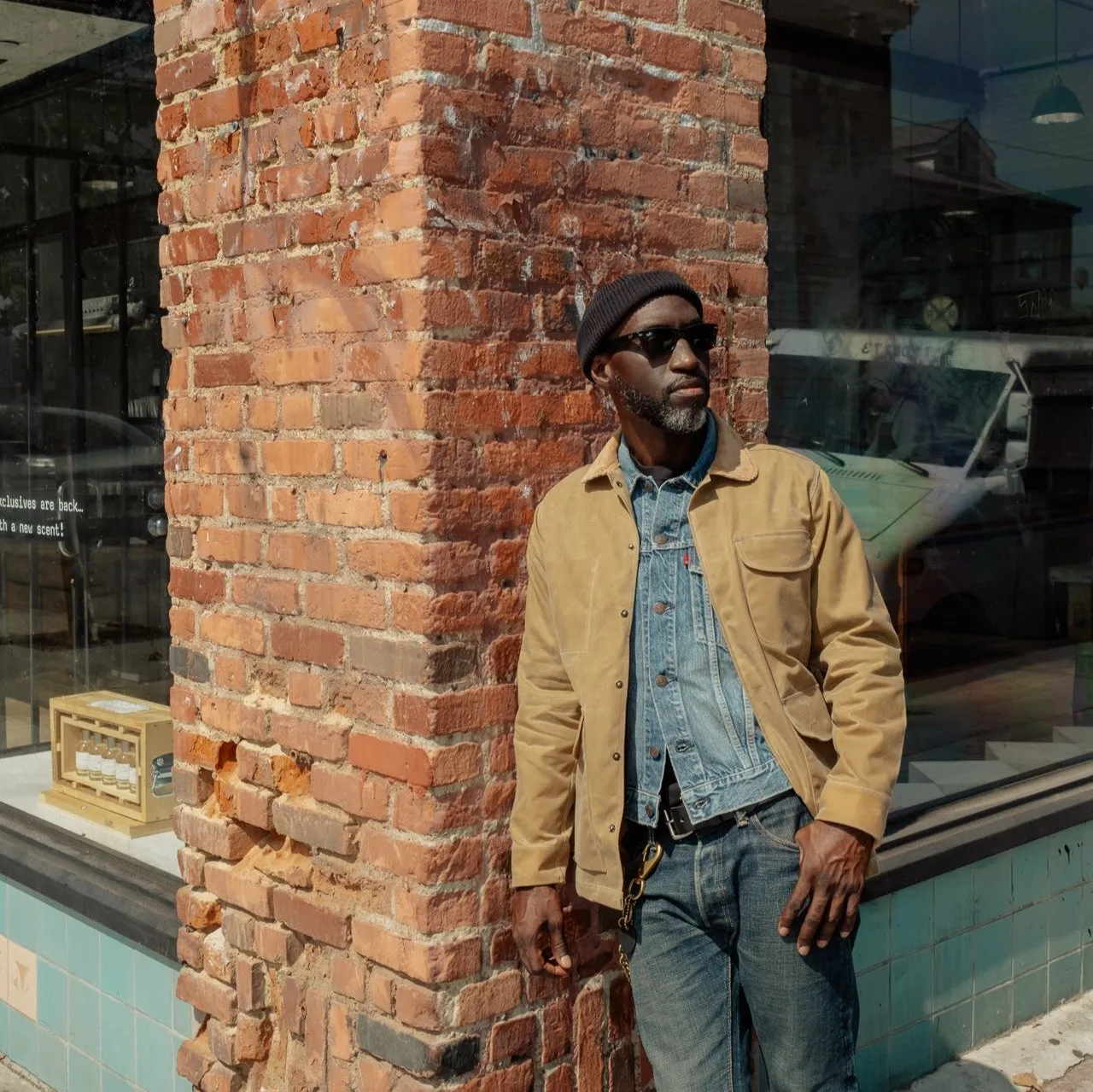 Rogue Territory Hunter Supply Jacket Waxed Tan