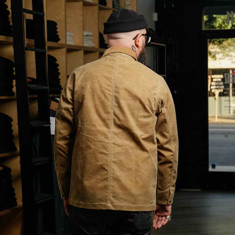 Rogue Territory Hunter Supply Jacket Waxed Tan