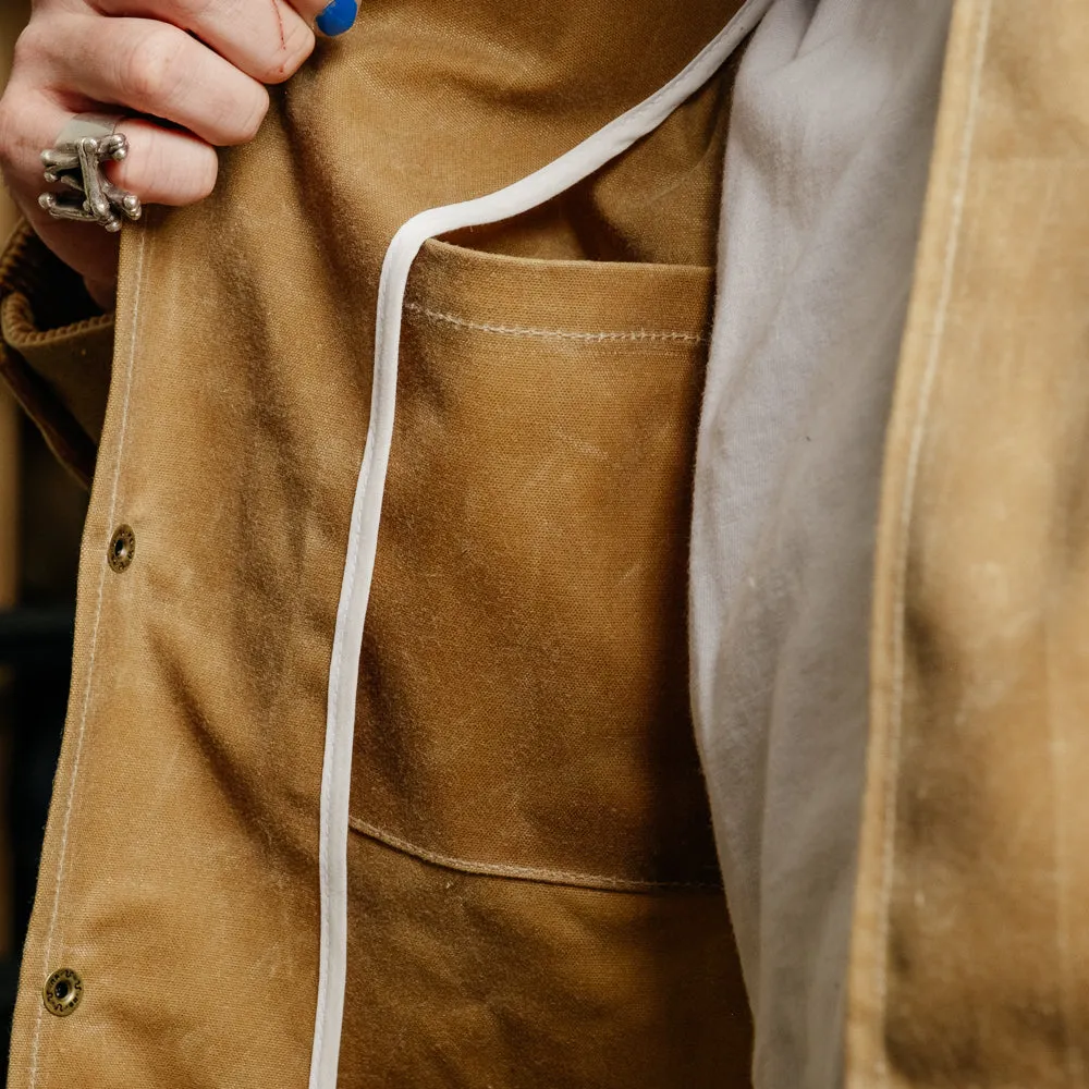 Rogue Territory Hunter Supply Jacket Waxed Tan