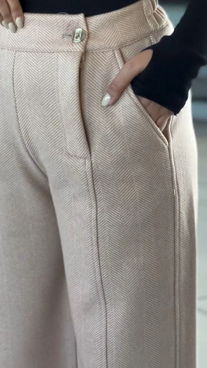 Solid Color Comfortable Straight Pants