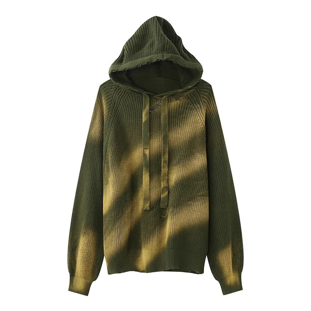 Solid Color Rendering hooded Hoodies