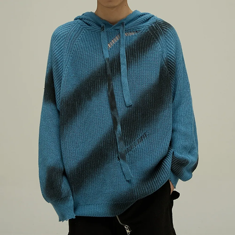 Solid Color Rendering hooded Hoodies