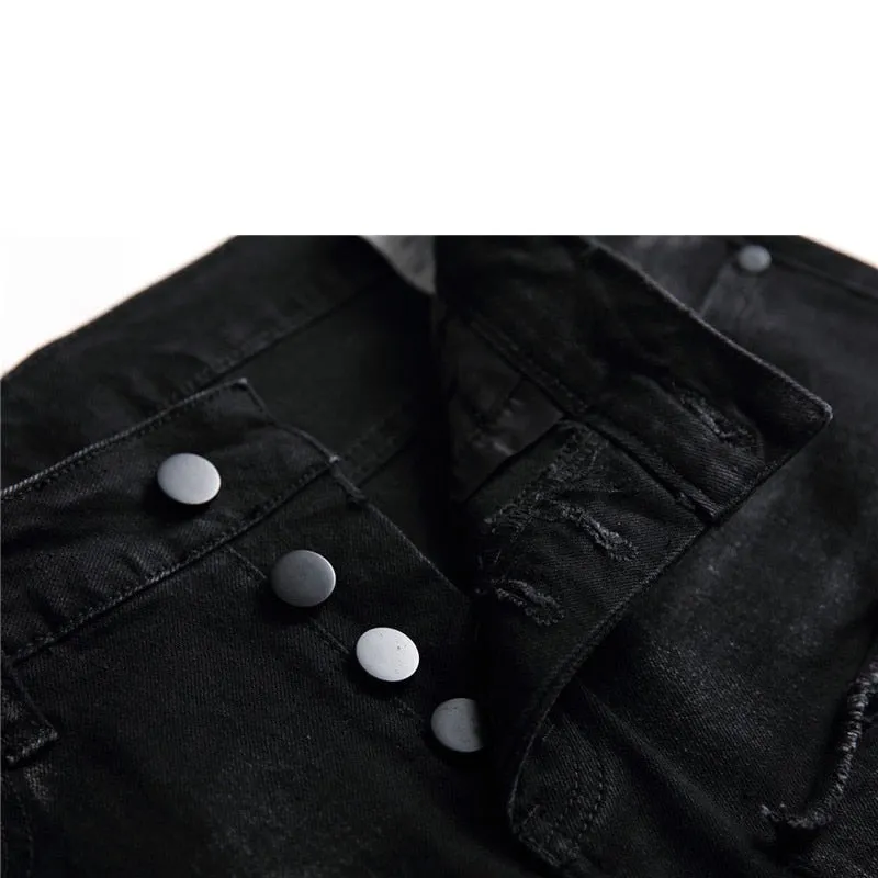 Streetwear Comfortable Men's Designer Denim Pants
