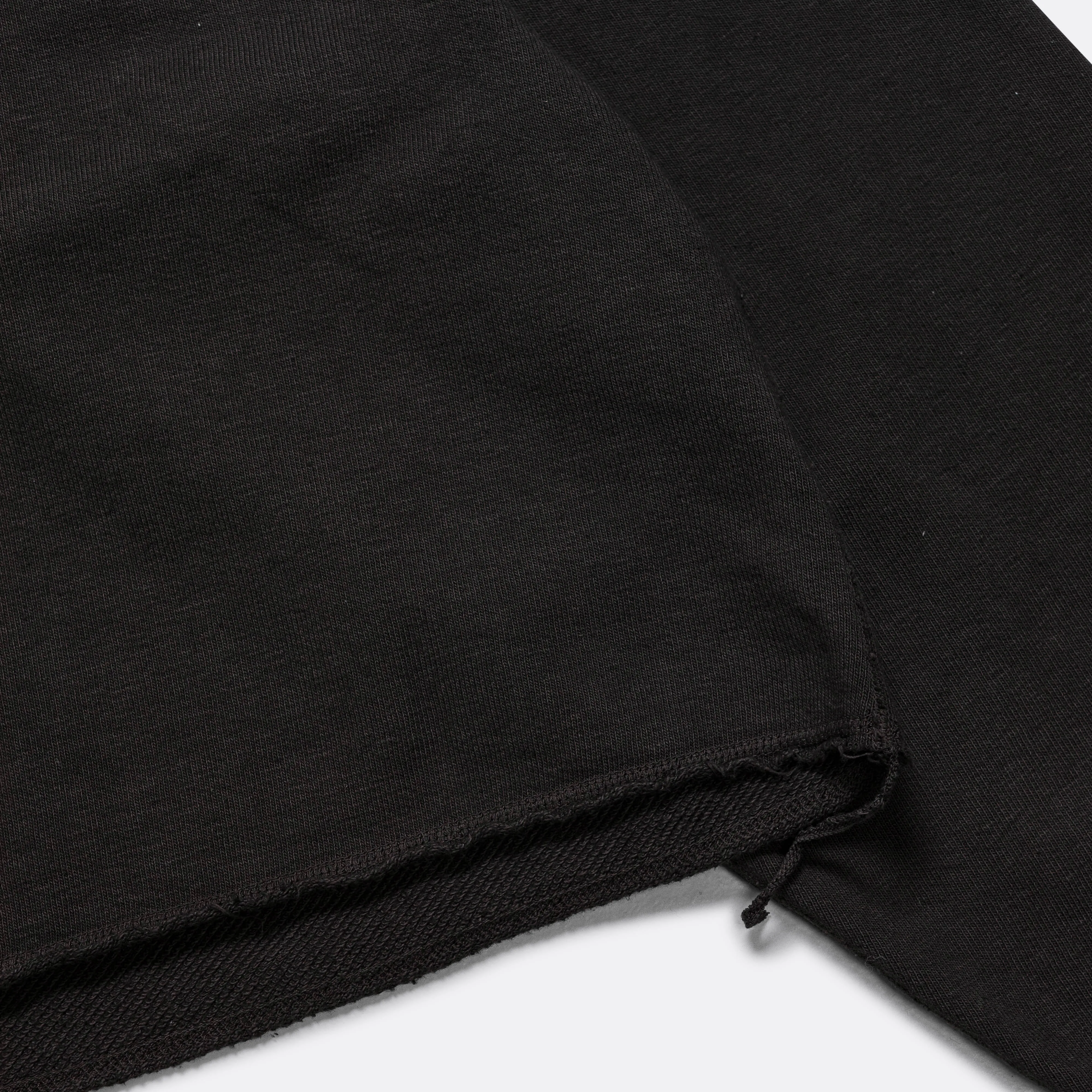 SWT Knit NAMAZU Hooded Sweat Shirt - Black