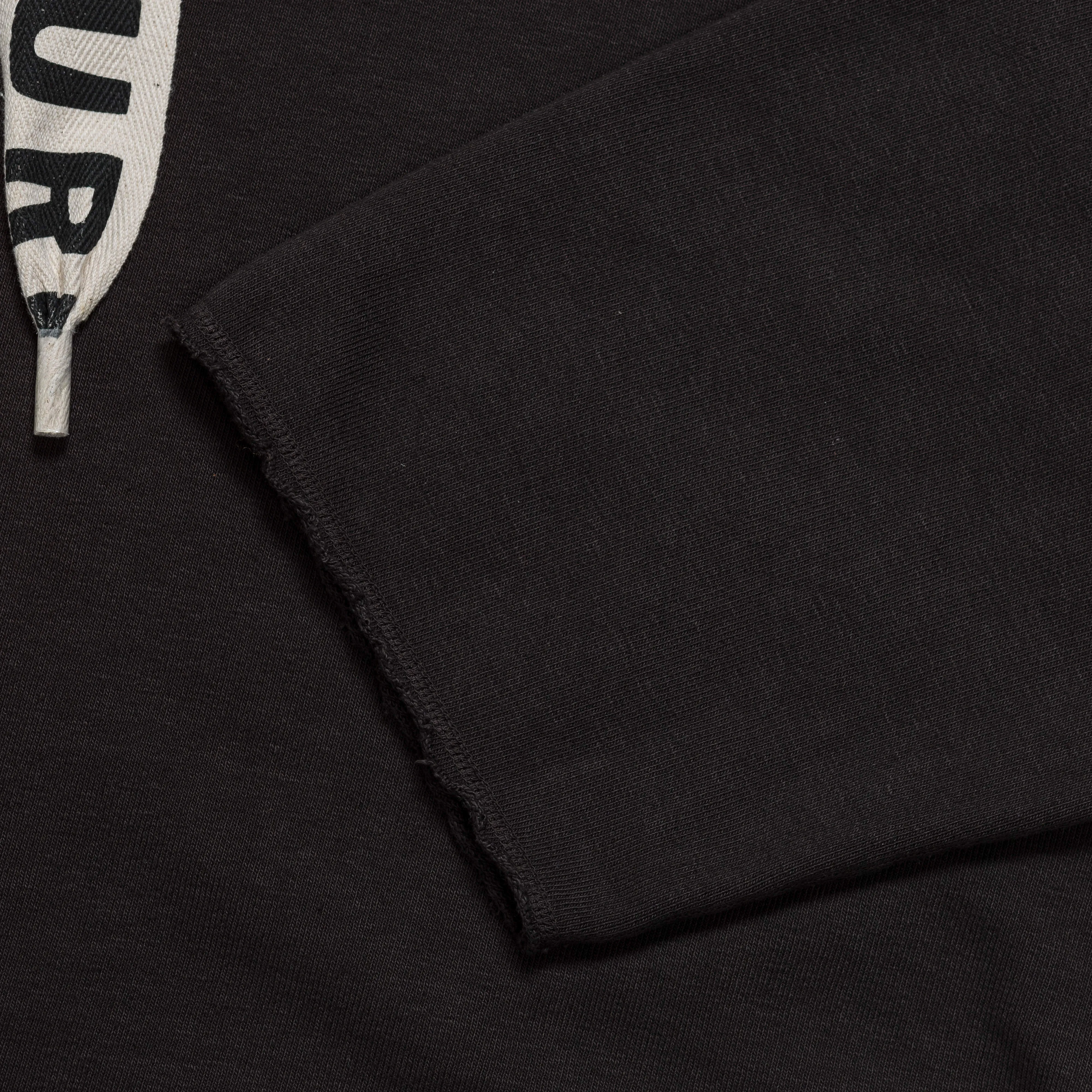 SWT Knit NAMAZU Hooded Sweat Shirt - Black