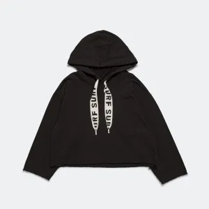 SWT Knit NAMAZU Hooded Sweat Shirt - Black