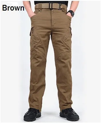 Tactical Cargo Pants Men Combat Army Military Pants Cotton Many Pockets Stretch Flexible Man Casual Trousers