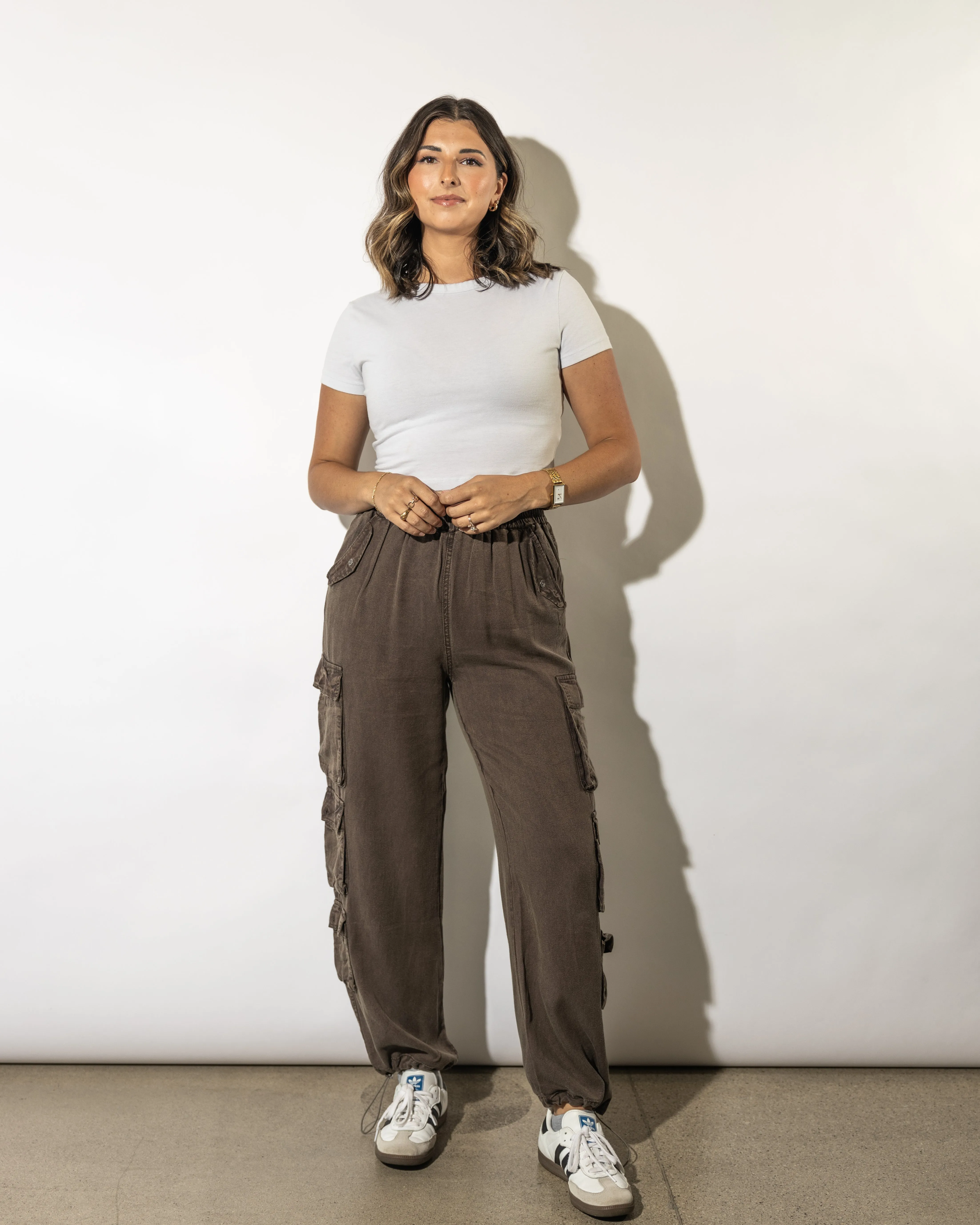 Teddi Washed Cargo Pants