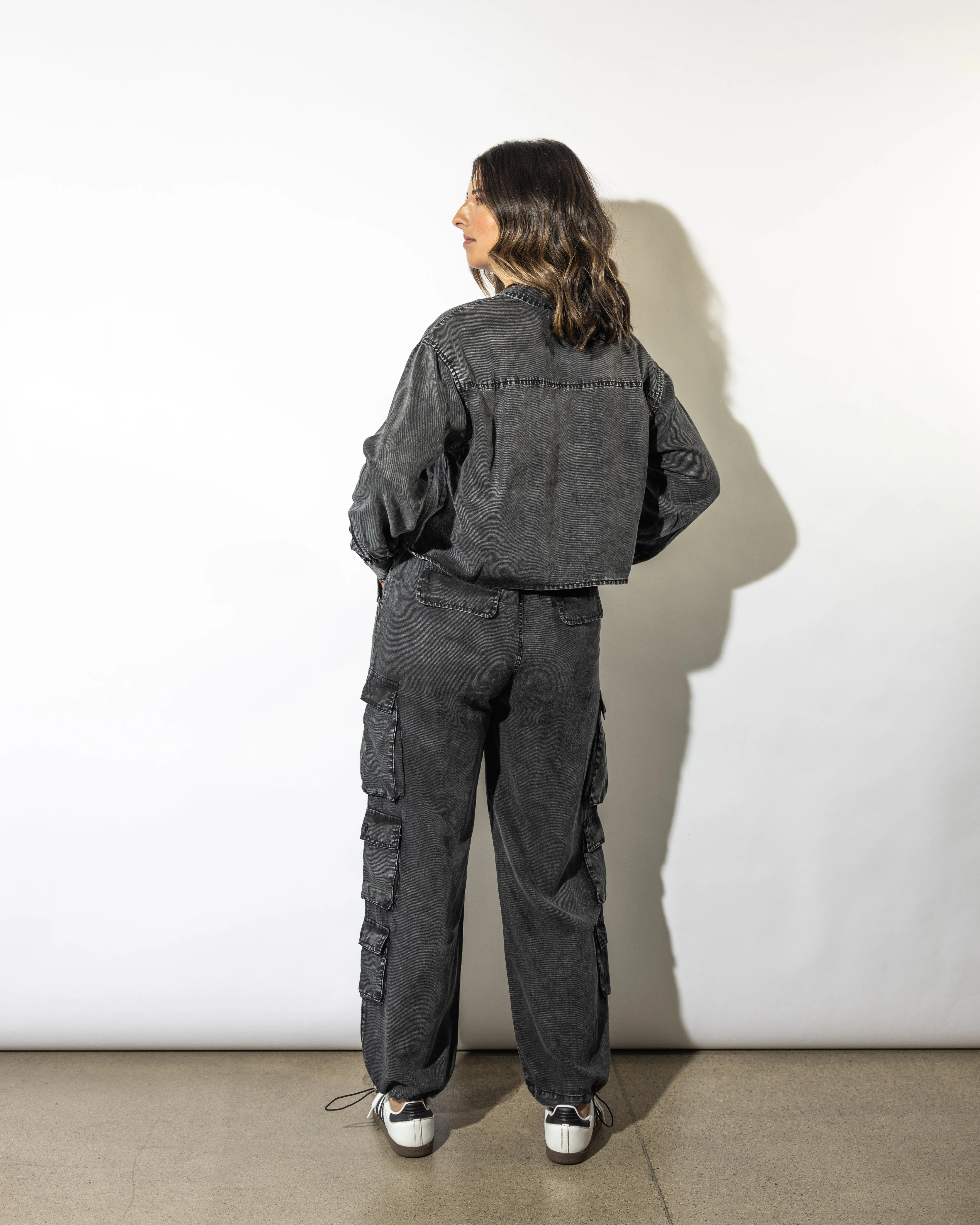 Teddi Washed Cargo Pants