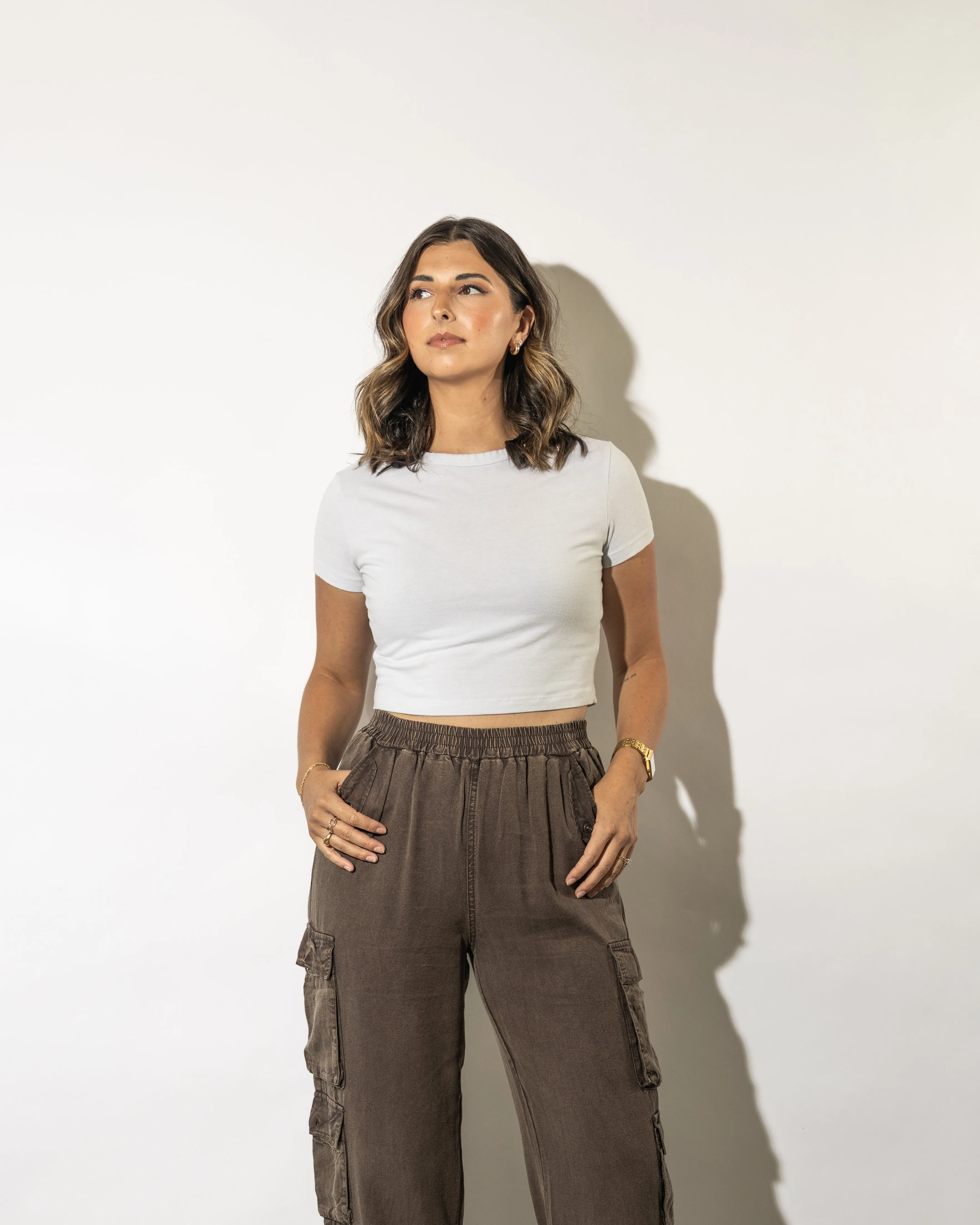 Teddi Washed Cargo Pants