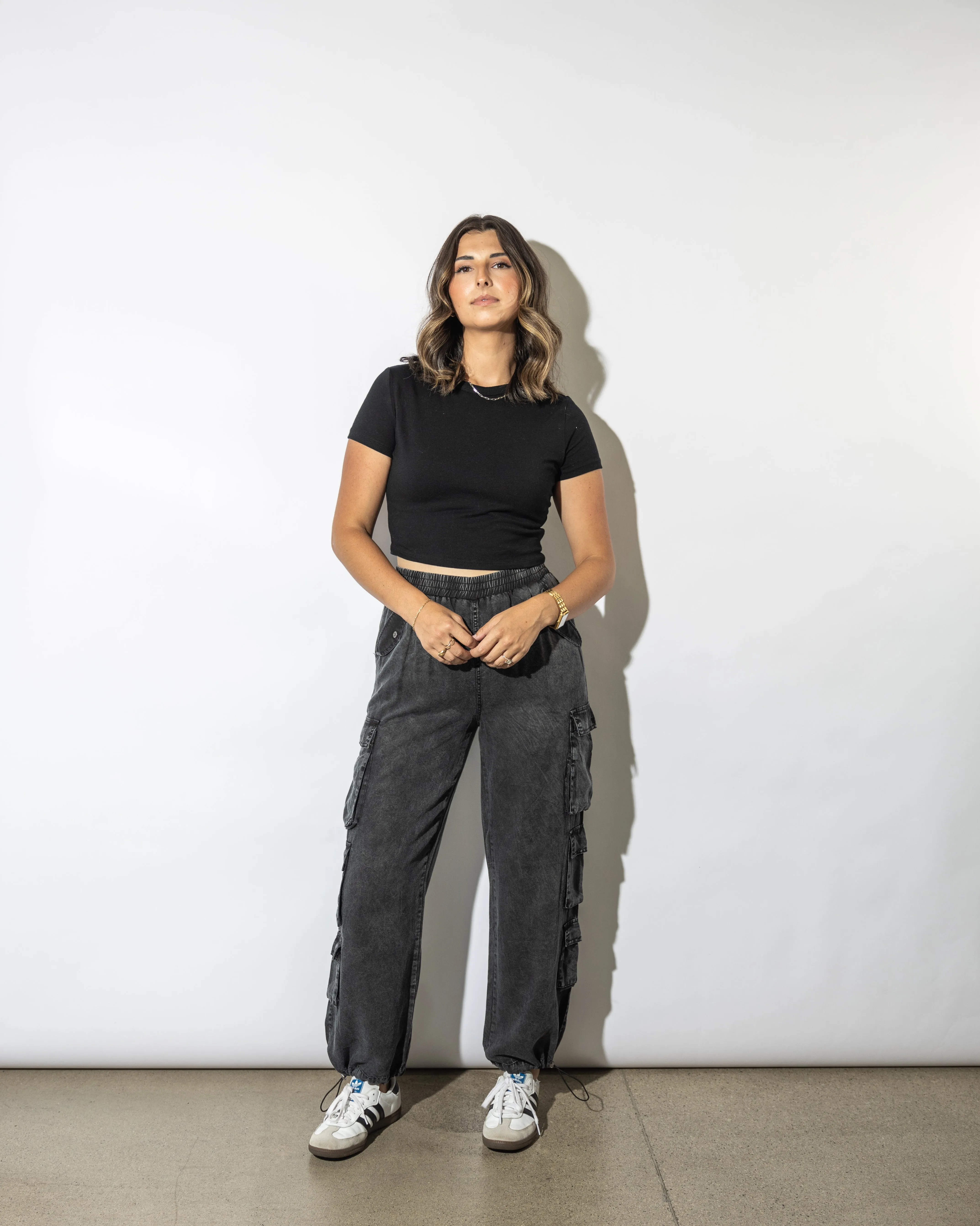 Teddi Washed Cargo Pants