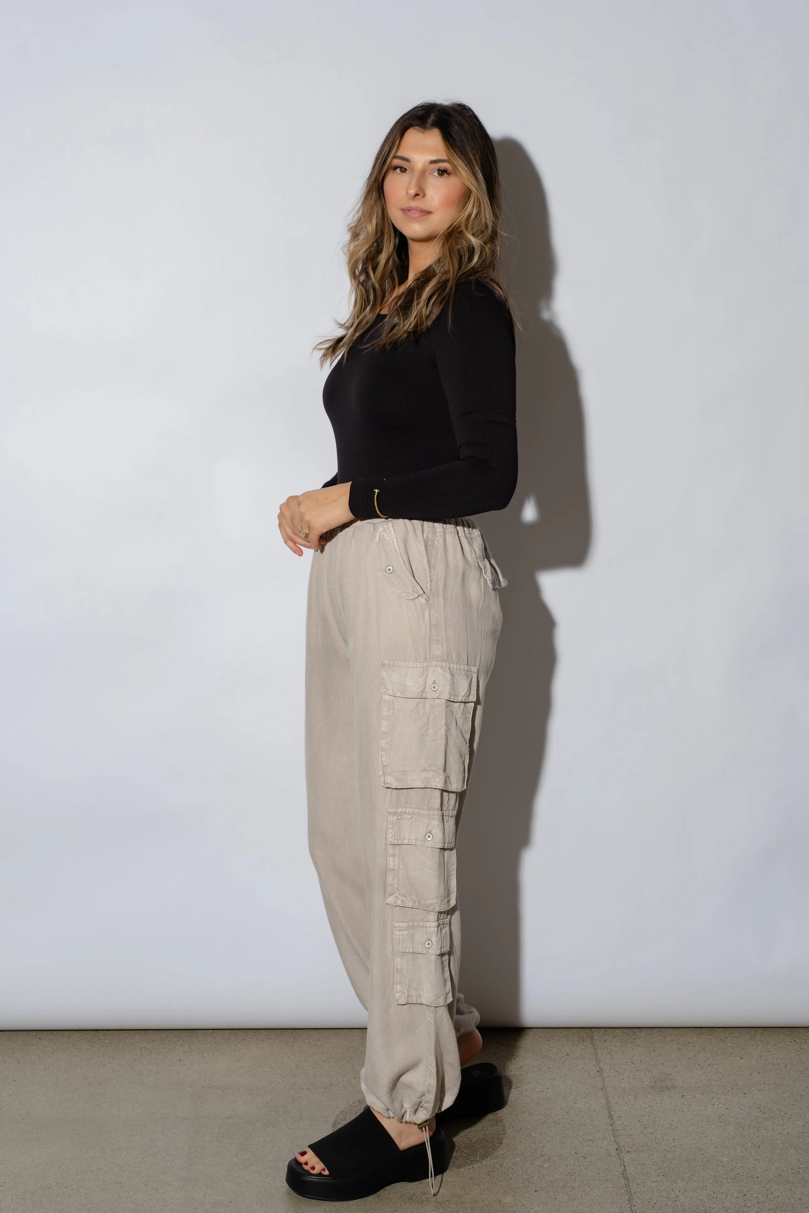 Teddi Washed Cargo Pants