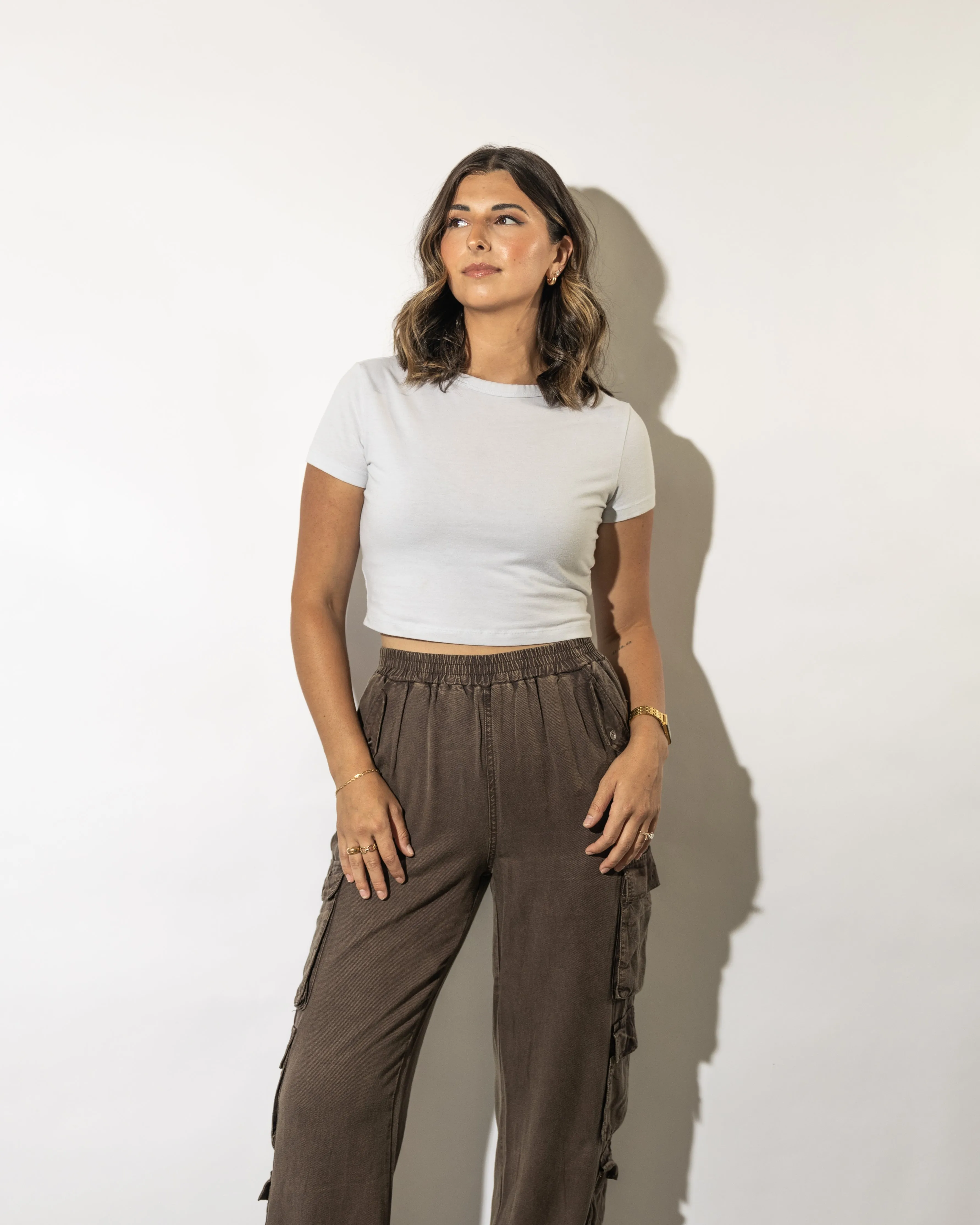 Teddi Washed Cargo Pants