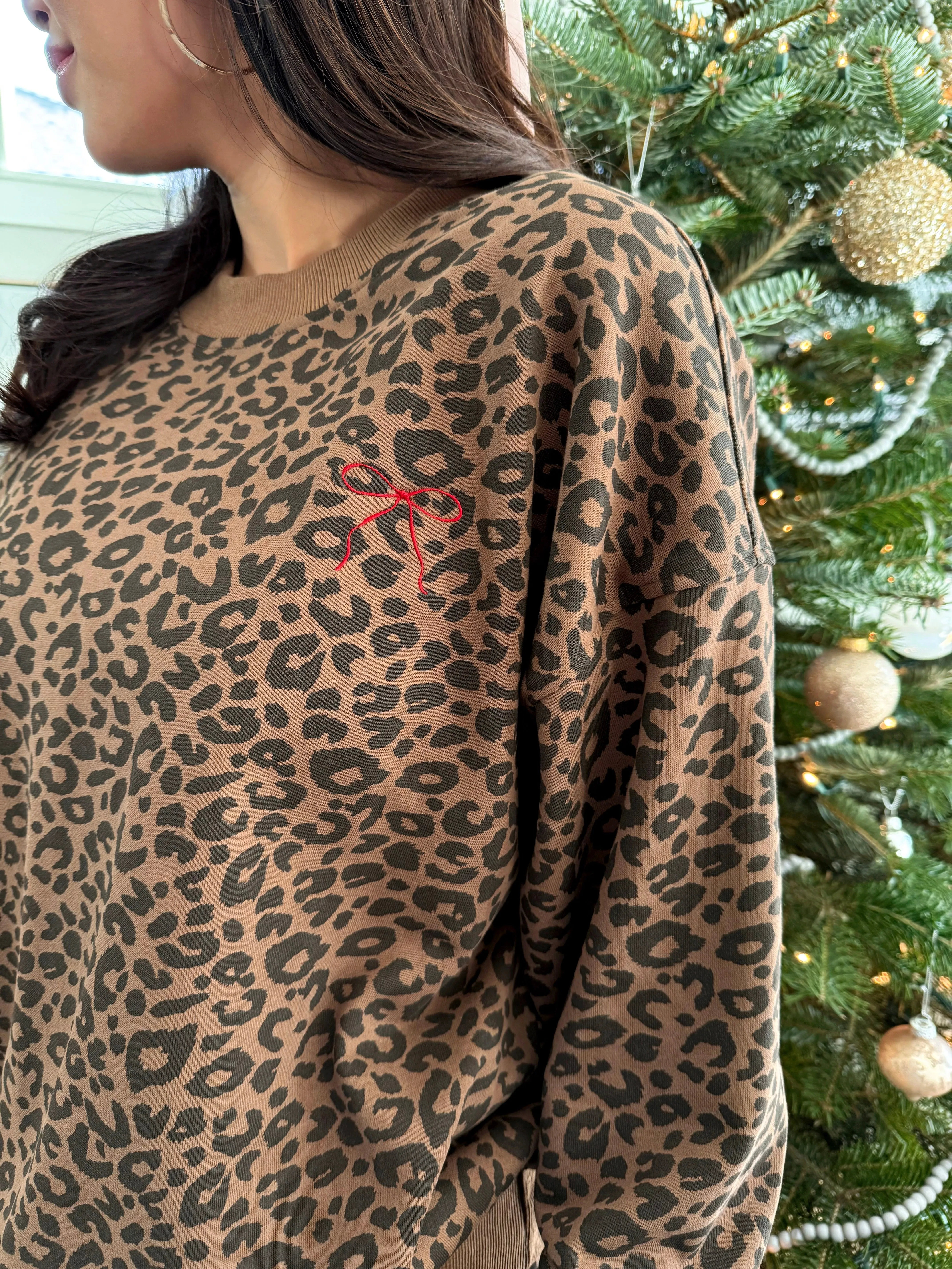 Warm Wishes Pullover - BROWN/BLACK