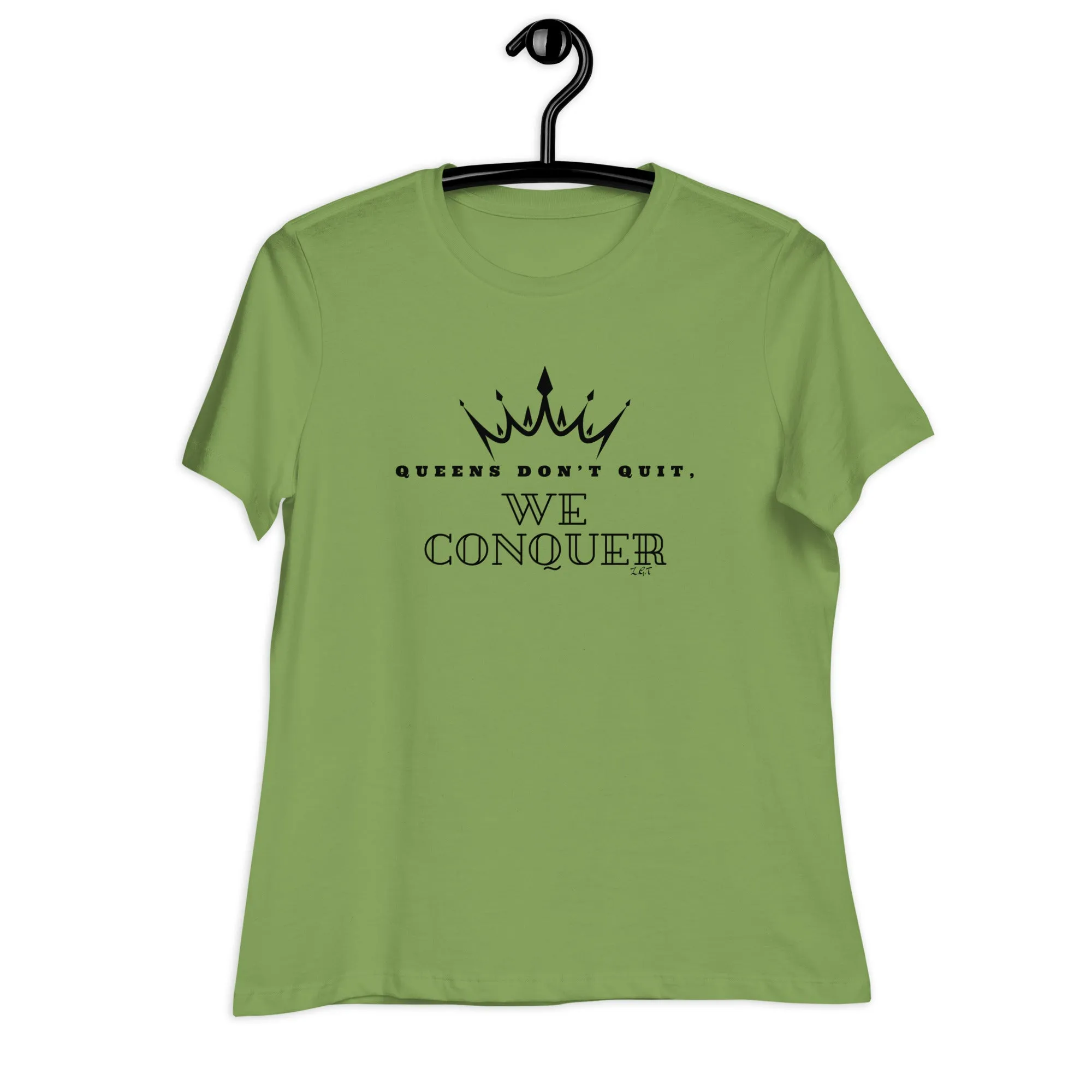 WE CONQUER: Women's Relaxed T-Shirt