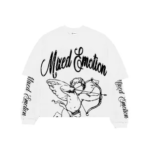 White Blur Thermal Long Sleeve