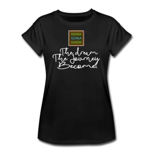 XZAKA - Women's 'DJB' Relaxed Fit T-Shirt -BLK.002