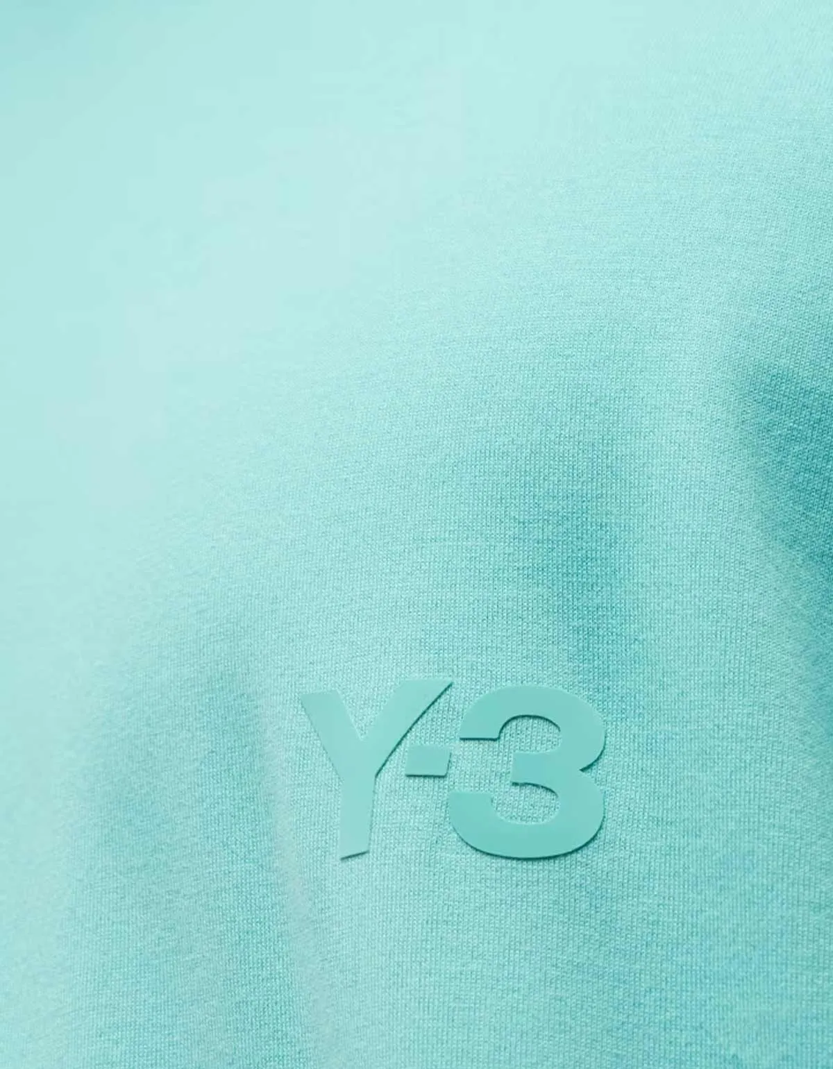Y-3 Blue Logo Relaxed T-Shirt