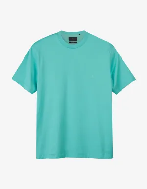 Y-3 Blue Logo Relaxed T-Shirt