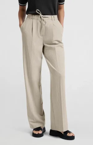 YAYA Wide Leg Pinstripe Trouser